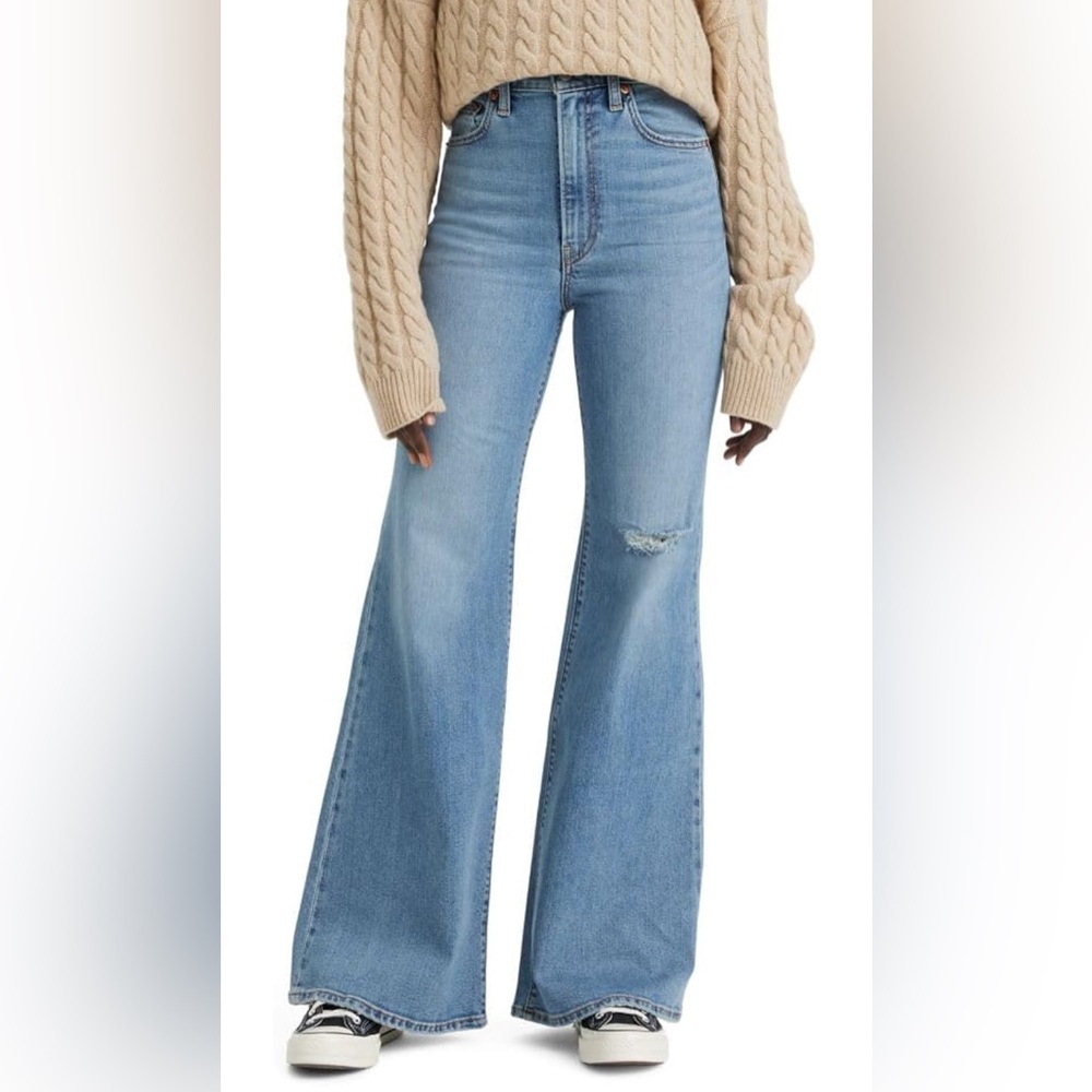 Levi’s Women’s Blue Flare Jeans